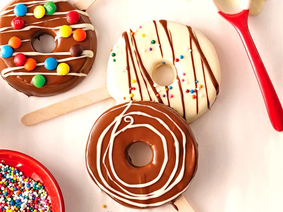 Chocolate Covered Apple Ring